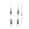 925 Sterling Silver Antique Drop Earrings for Teen Women