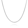 925 Sterling Silver Italian Snake Chain Necklace for Men and Women