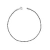 925 Sterling Silver Lightweight 1.8mm Diamond-Cut Braided Rope Chain Anklets for Women