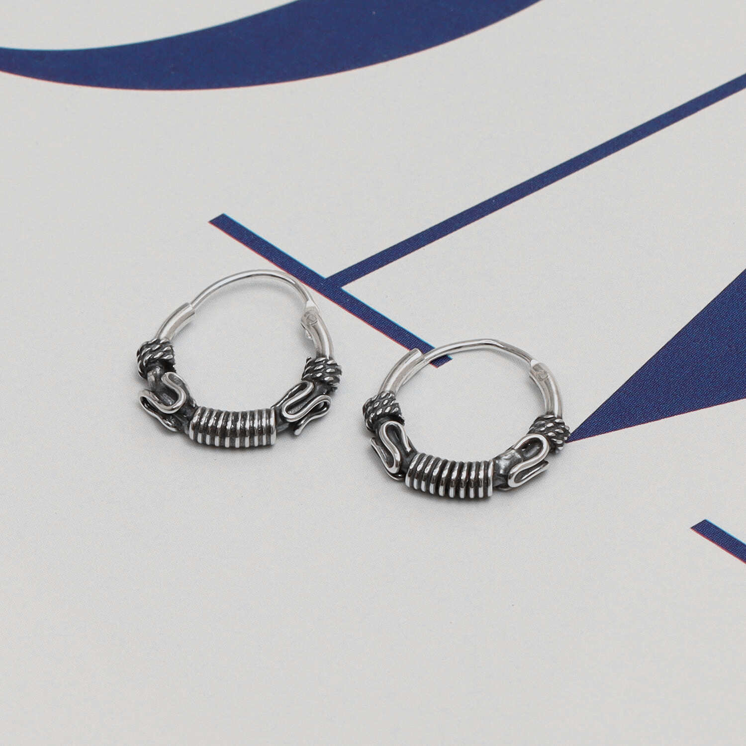 925 Sterling Silver Hoop Earrings for Cartilage Nose Lips Teen Women, Men