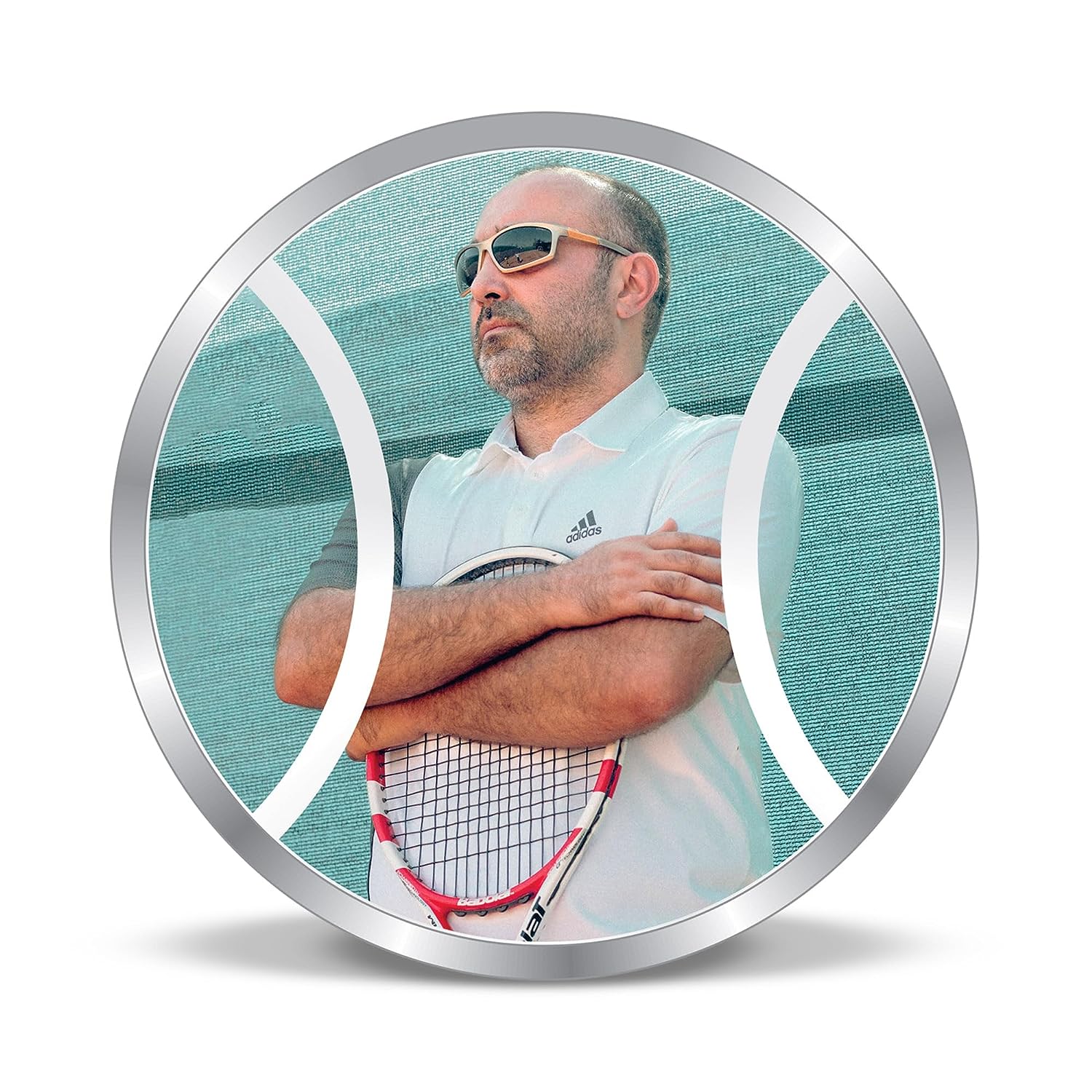 BIS Hallmarked Personalised Sports Silver Coin Best Gifting idea for surprised your Coach teacher mentor 999 Pure