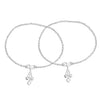 925 Sterling Silver Modern Anklets for Women and Girls