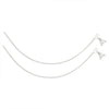 925 Sterling Silver Modern Sleek Chain Anklets for Women