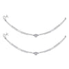 925 Sterling Silver Oxidised Antique Chain Anklets for Women