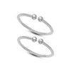 925 Sterling Silver Adjustable Kada for Kids