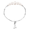 925 Sterling Silver Sliding Bolo Bracelet for Women