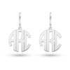 Personalised 925 Sterling Silver Monogram Earrings for Teen Women