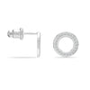 925 Sterling Silver Stud Earrings for Women CZ Hypoallergenic Earring for Men