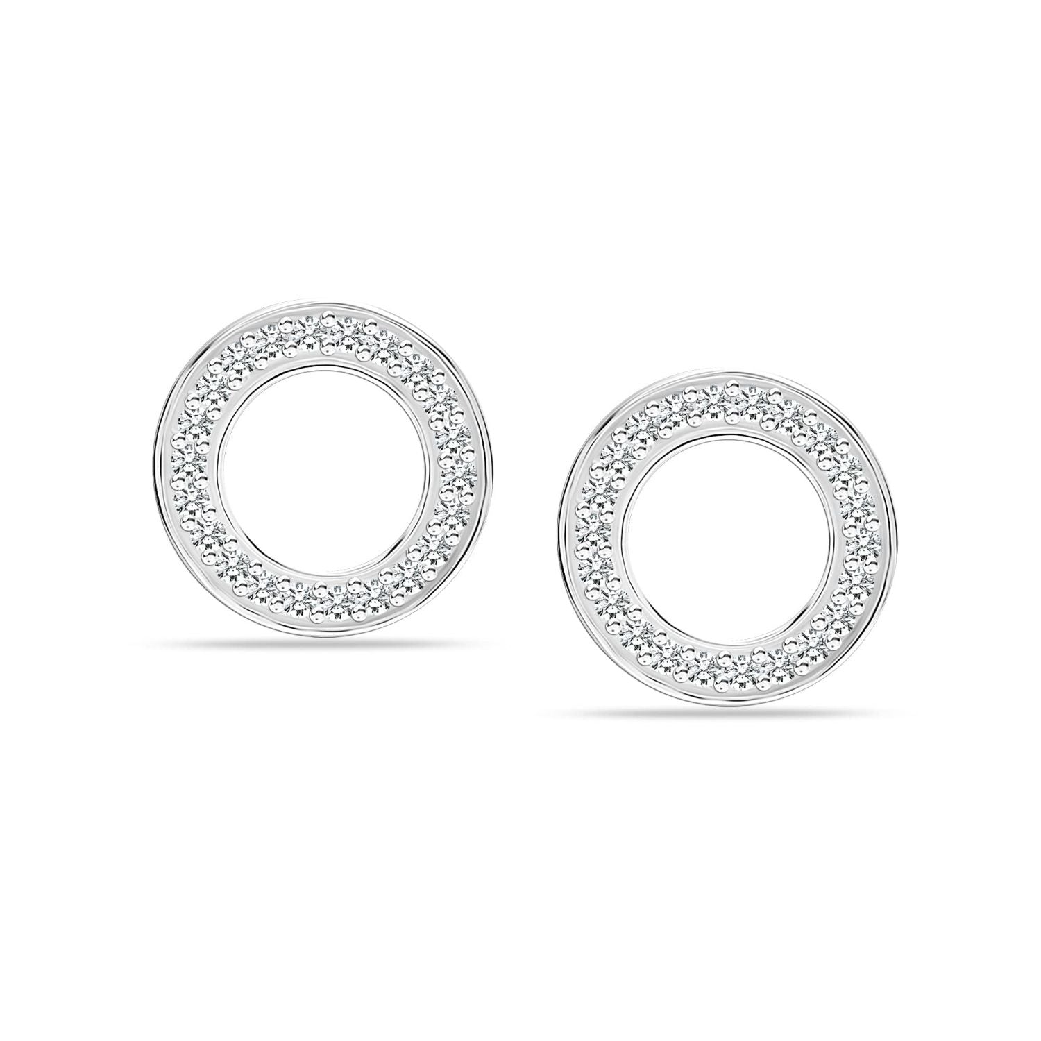 925 Sterling Silver Stud Earrings for Women CZ Hypoallergenic Earring for Men