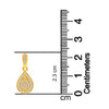 925 Sterling Silver 14K Gold-Plated CZ Hanging Drop Dangle Earrings for Women