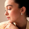 925 Sterling Silver Omega Clip Earrings for Women 16 MM