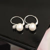 925 Sterling Silver Leverback Pearl Earring for Women