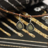 925 Sterling Silver Antique Mother of Pearl Drop Earrings for Women Teen