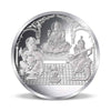 BIS Hallmarked Lord Ganesha Laxmi & Saraswati 999 Pure Silver Coin