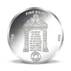 BIS Hallmarked Mahaveer Ji 10GM 999 Pure Silver Coin