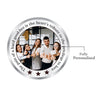 BIS Hallmarked Personalised Silver Coin Best Gifting for college,office,farewell 999 Pure