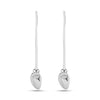 925 Sterling Silver Heart Endless Hoop Earrings for Teen Women 26MM