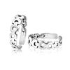 925 Sterling Silver Cut-work Toe Ring For Women