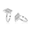 925 Sterling Silver Multi CZ Toe Ring for Women