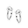 925 Sterling Silver Heart Toe Ring for Women