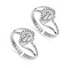 925 Sterling Silver Jewellery Toe Ring for Women