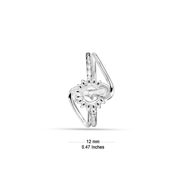 925 Sterling Silver Jewellery Toe Ring for Women