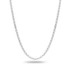 925 Sterling Silver Rolo Belcher Chain for Men and Women