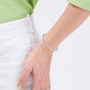 925 Sterling Silver Italian Ball Chain Bracelet for Women