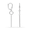 925 Sterling Silver Leverback Drop Dangler Earrings for Women Teen