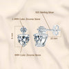 925 Sterling Silver CZ Diamond like Brilliance Sparkling Braided Heart Ear Stud Earrings for Women