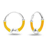 925 Sterling Silver Bali Hoop Earrings for Women and Girls