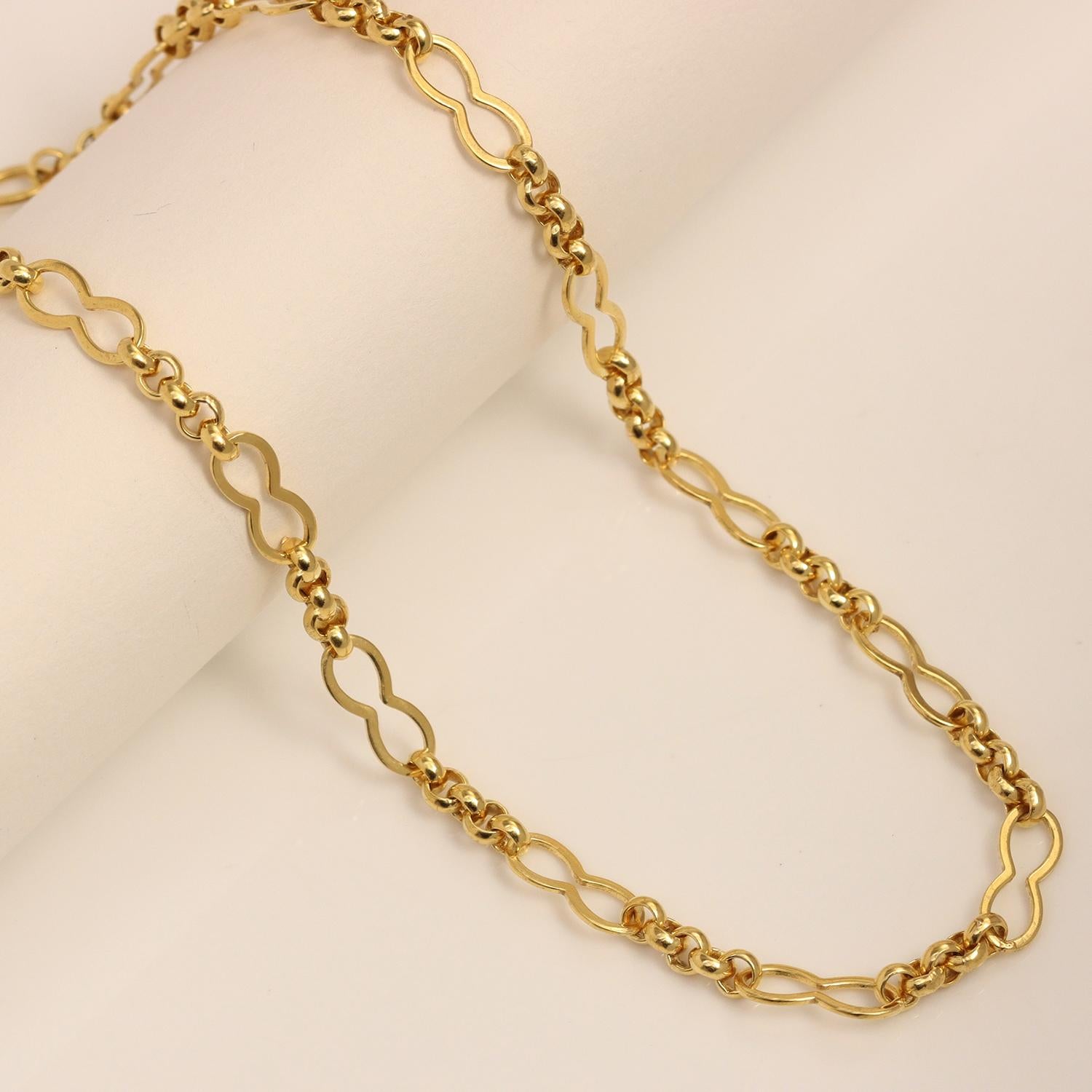 925 Sterling Silver 14K Gold Plated Rolo Link Chain Necklaces for Women Teen