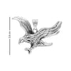 925 Sterling Silver Antique Flying Eagle Pendant for Men and Boys