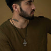 925 Sterling Silver Cross Pendant for Men and Boys