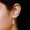925 Sterling Silver Filigree Antique Earrings for Women