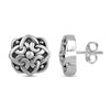 925 Sterling Silver Stud Earrings for Women 13 MM