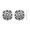 925 Sterling Silver Stud Earrings for Women 13 MM