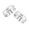 925 Sterling Silver Band Toerings for Women