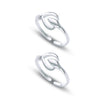 925 Sterling Silver Designer Toerings for Women