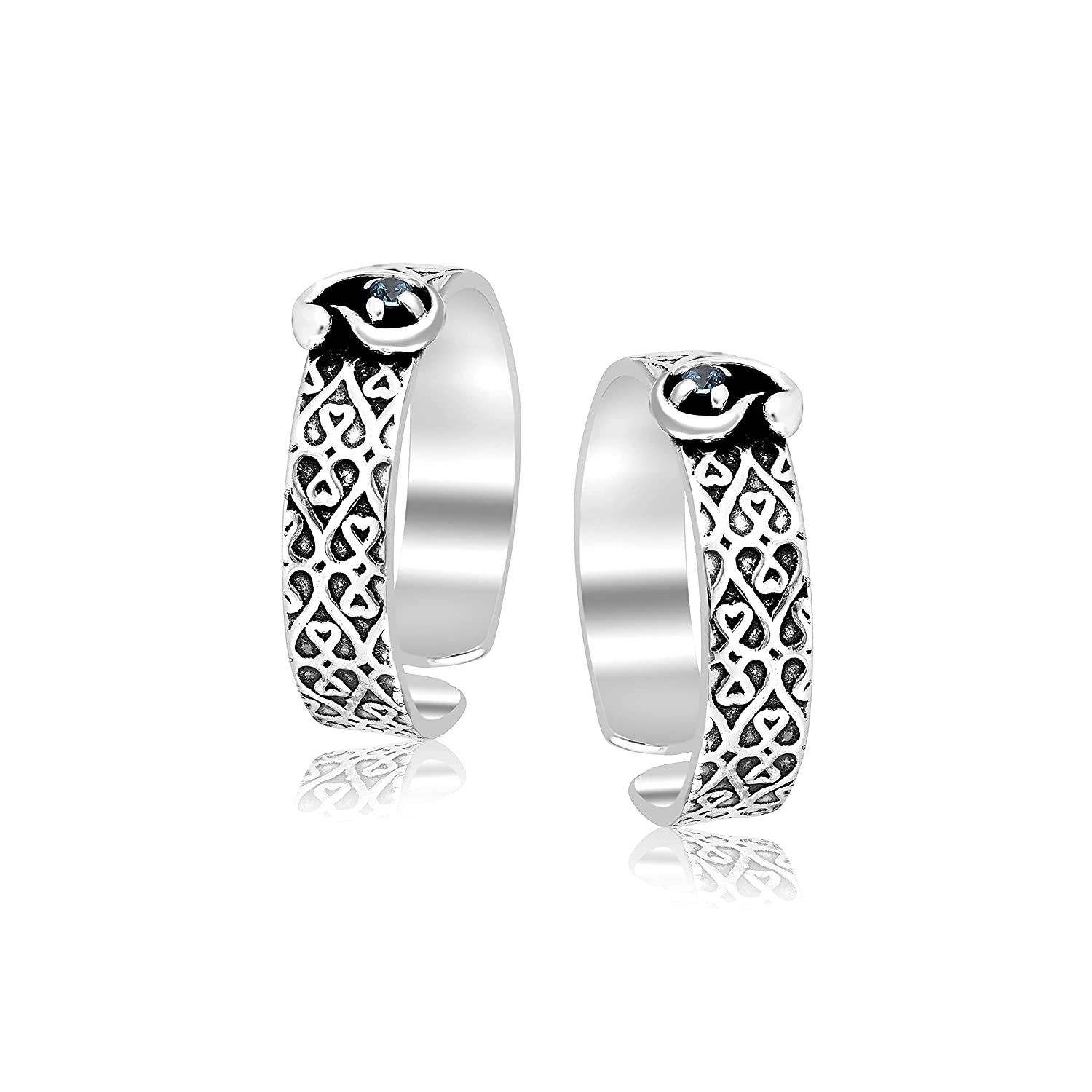 925 Sterling Silver Antique Toe Ring For Women