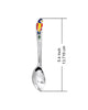 990 Fine Silver Parrot Feeding Spoon for Kids Baby