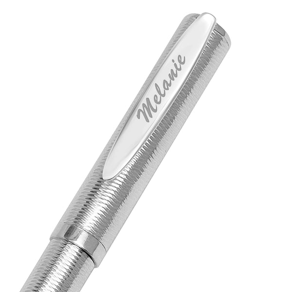 Personalised Customised 990 Silver Classy Ballpoint Pen Gift for Business Office Students Teachers